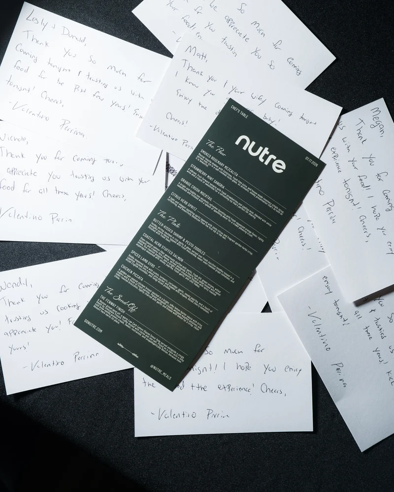 Nutre × Sid Wainer — Chef’s Table — Event design 4