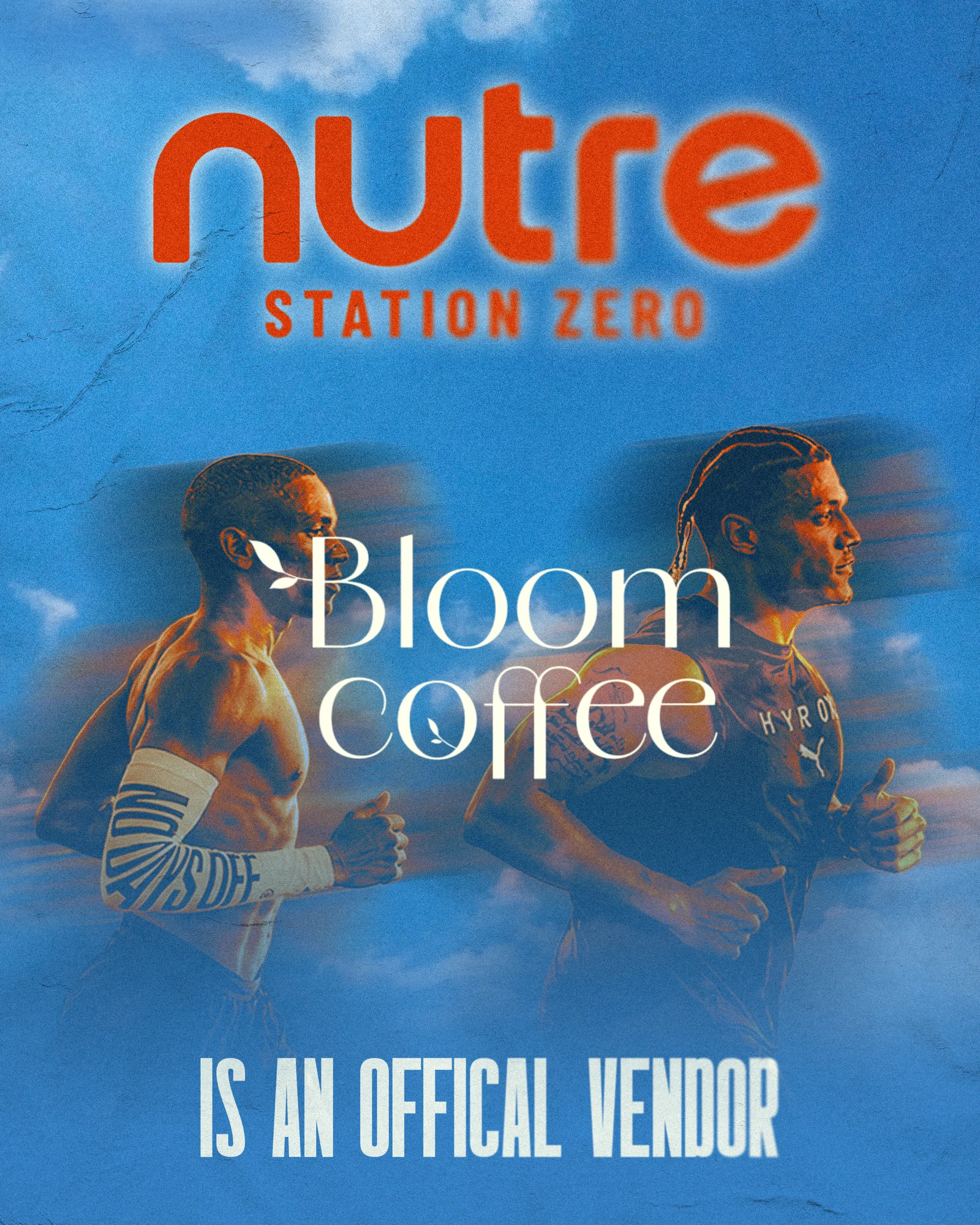 Bloom Coffee vendor announcement for Nutre Station Zero