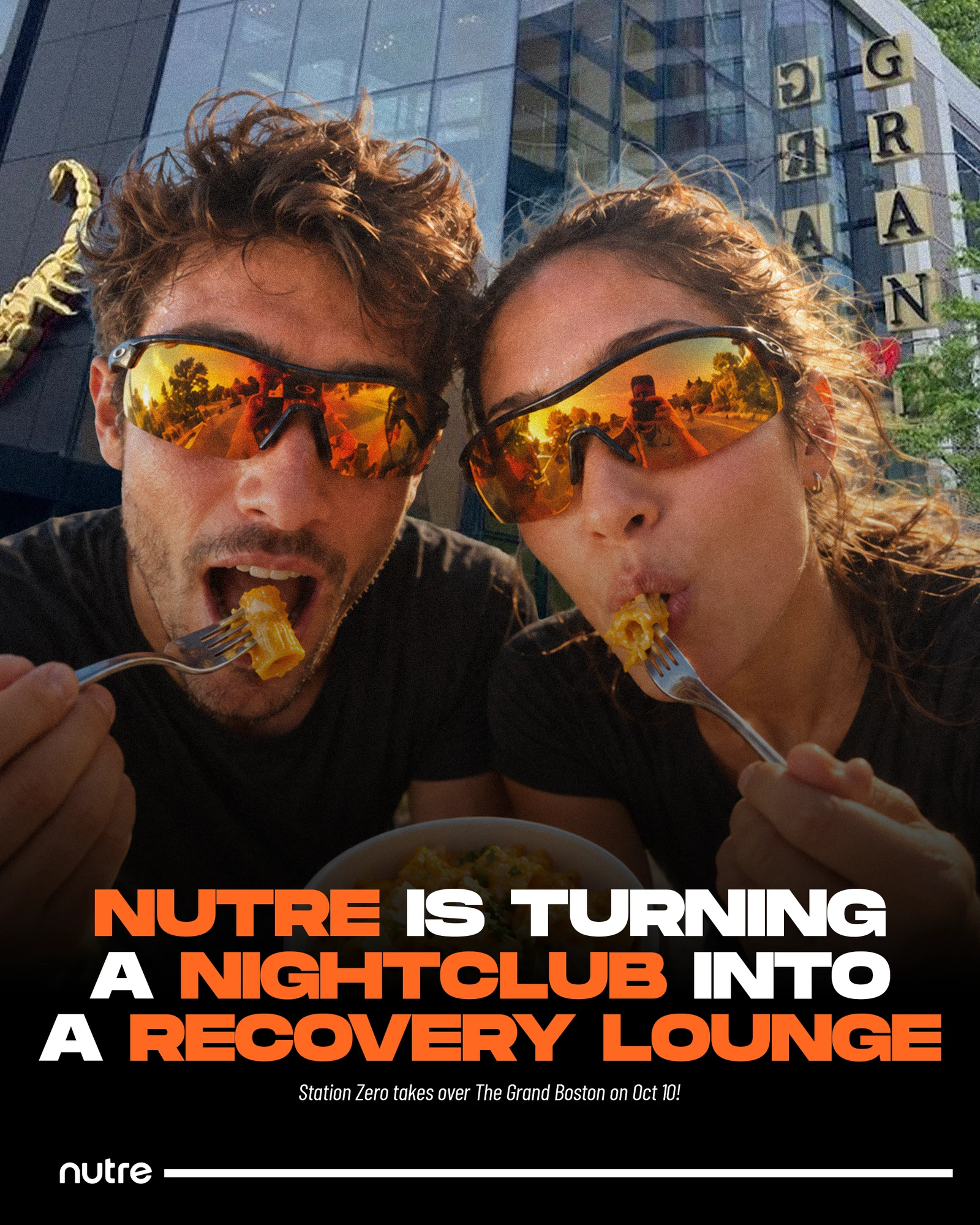 A nightclub becomes a recovery lounge.
