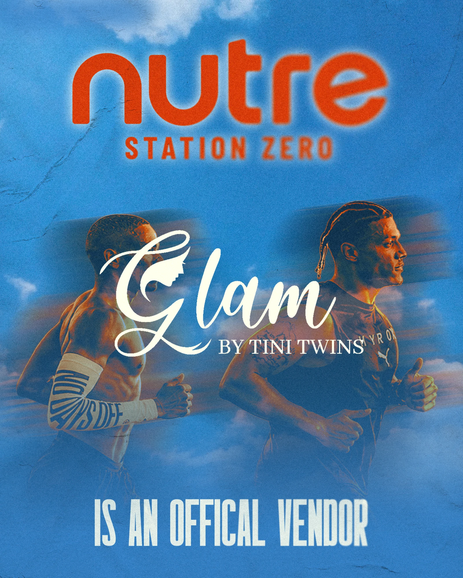 Glam by Tint Twins vendor announcement for Nutre Station Zero