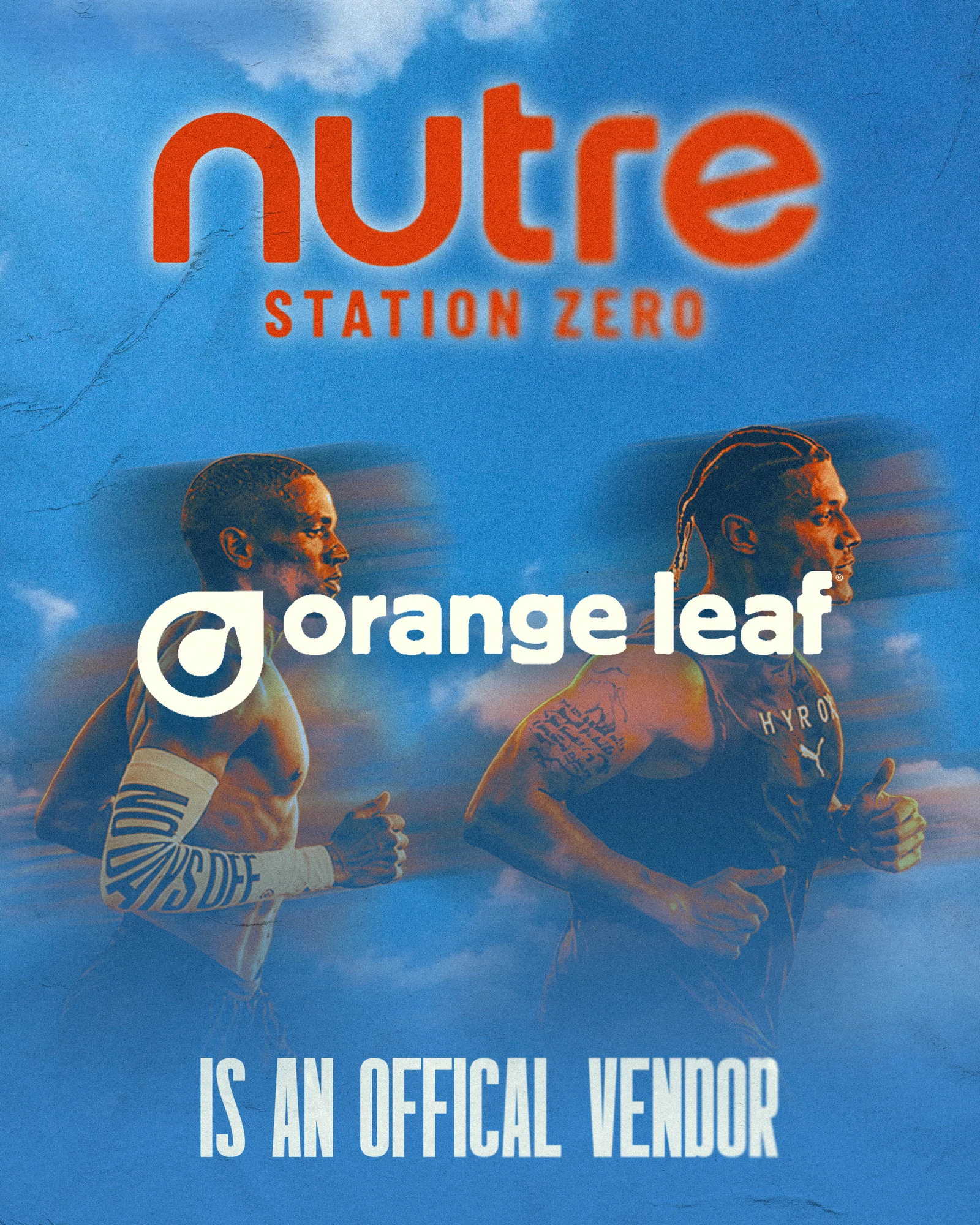 Orange Leaf vendor announcement for Nutre Station Zero